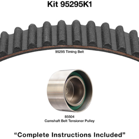 DAYCO 98-10 Chry/Dodge/Plym/Vw 3.2/3.5/4.0L Timing Belt Kit, 95295K1 95295K1